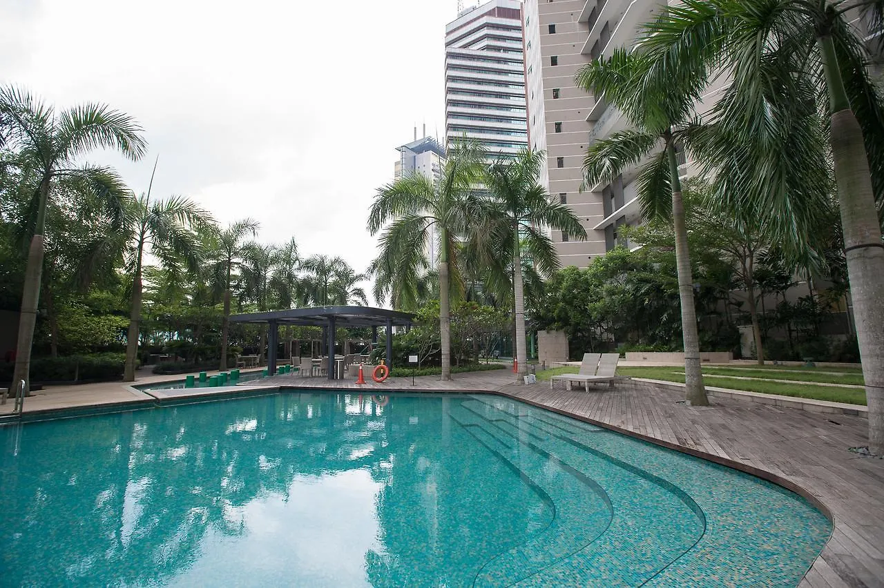 #332 Big Balcony With Stunning Twin Tower View ! Hotel Kuala Lumpur