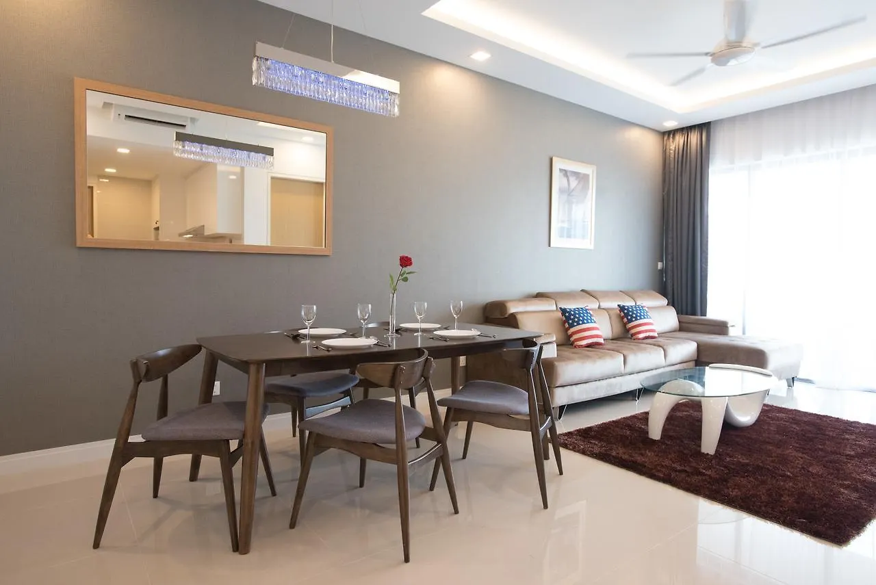 #332 Big Balcony With Stunning Twin Tower View ! Hotel Kuala Lumpur Apartamento